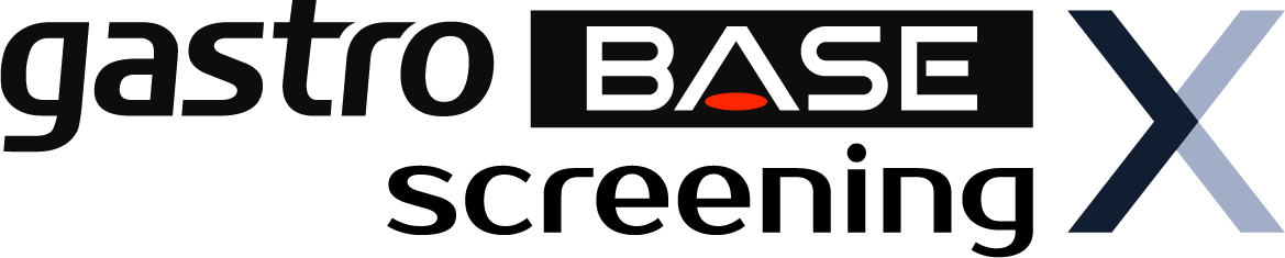 gastroBASE screening X ロゴ